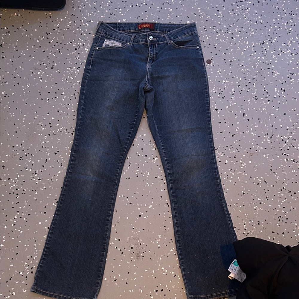 One 5 One Women's Blue Boot Cut Jeans